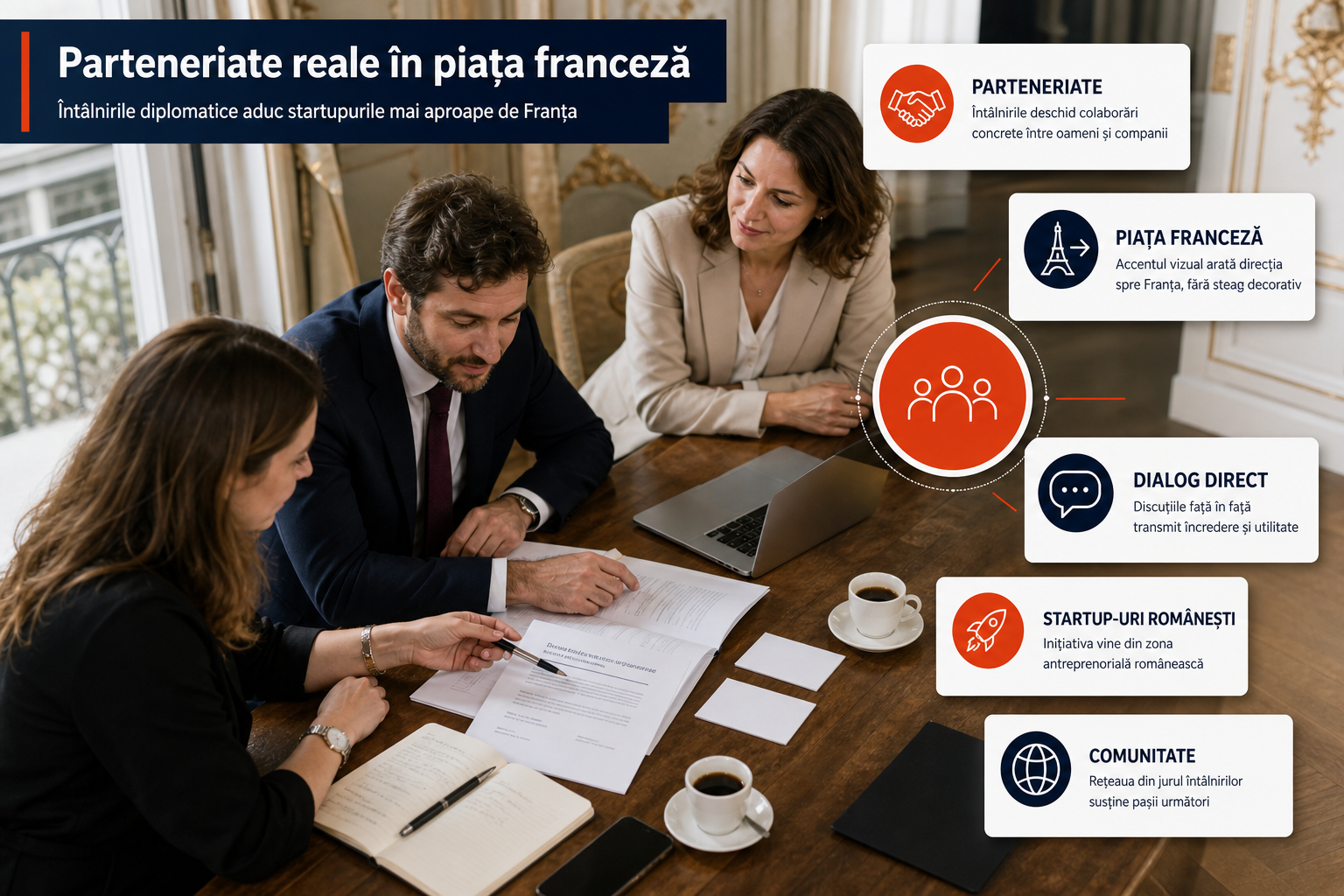 Startup-uri românești spre piața franceză: cum începe să se lege comunitatea care poate transforma contactele diplomatice în parteneriate reale