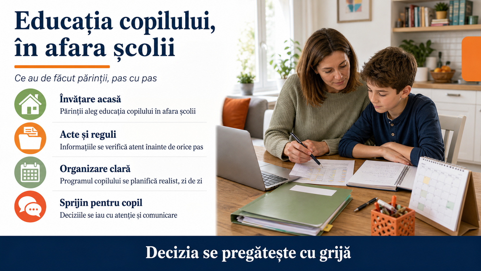 Unterricht zu Hause în Austria: ce trebuie să facă părinții care aleg educația copilului în afara școlii