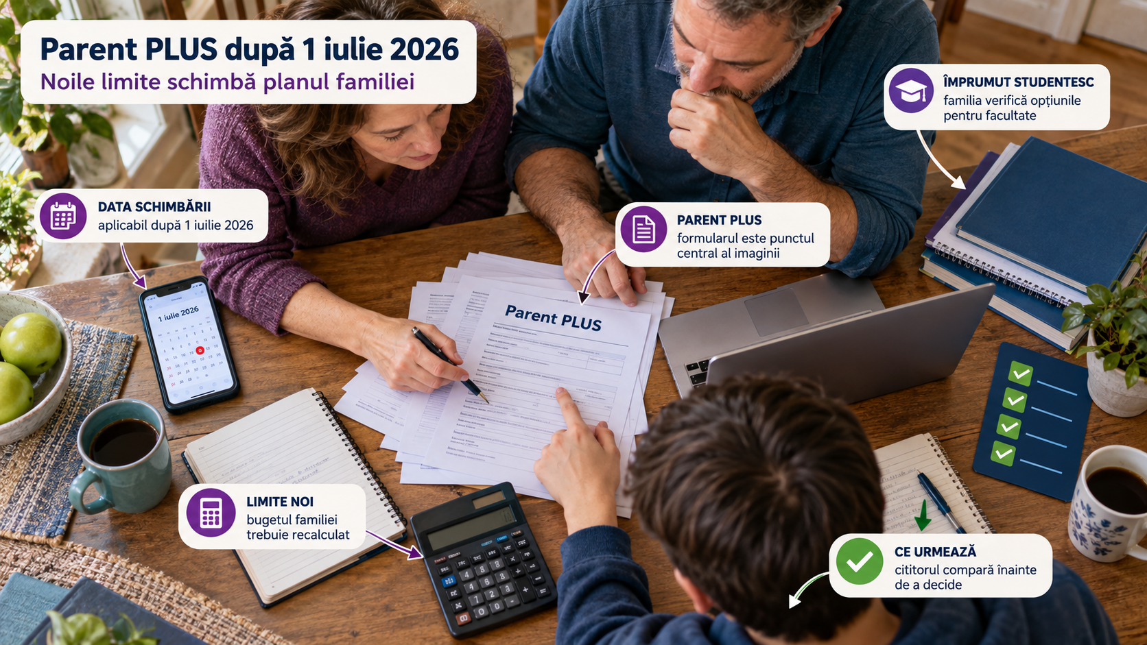 Student loans după 1 iulie 2026: noua limită Parent PLUS schimbă calculele familiilor din SUA