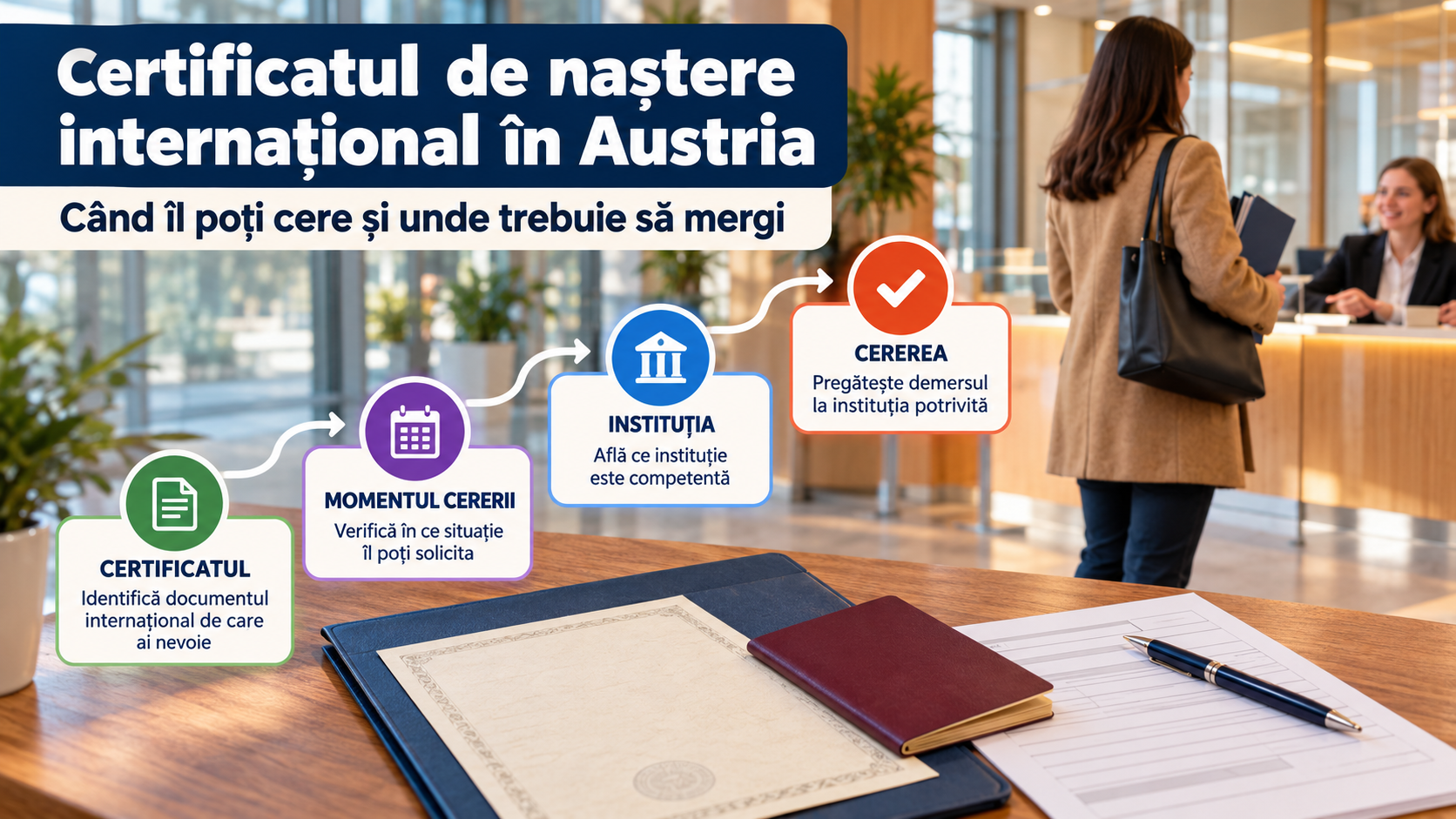 Certificatul de naștere internațional în Austria: cine îl poate cere și de la ce Standesamt