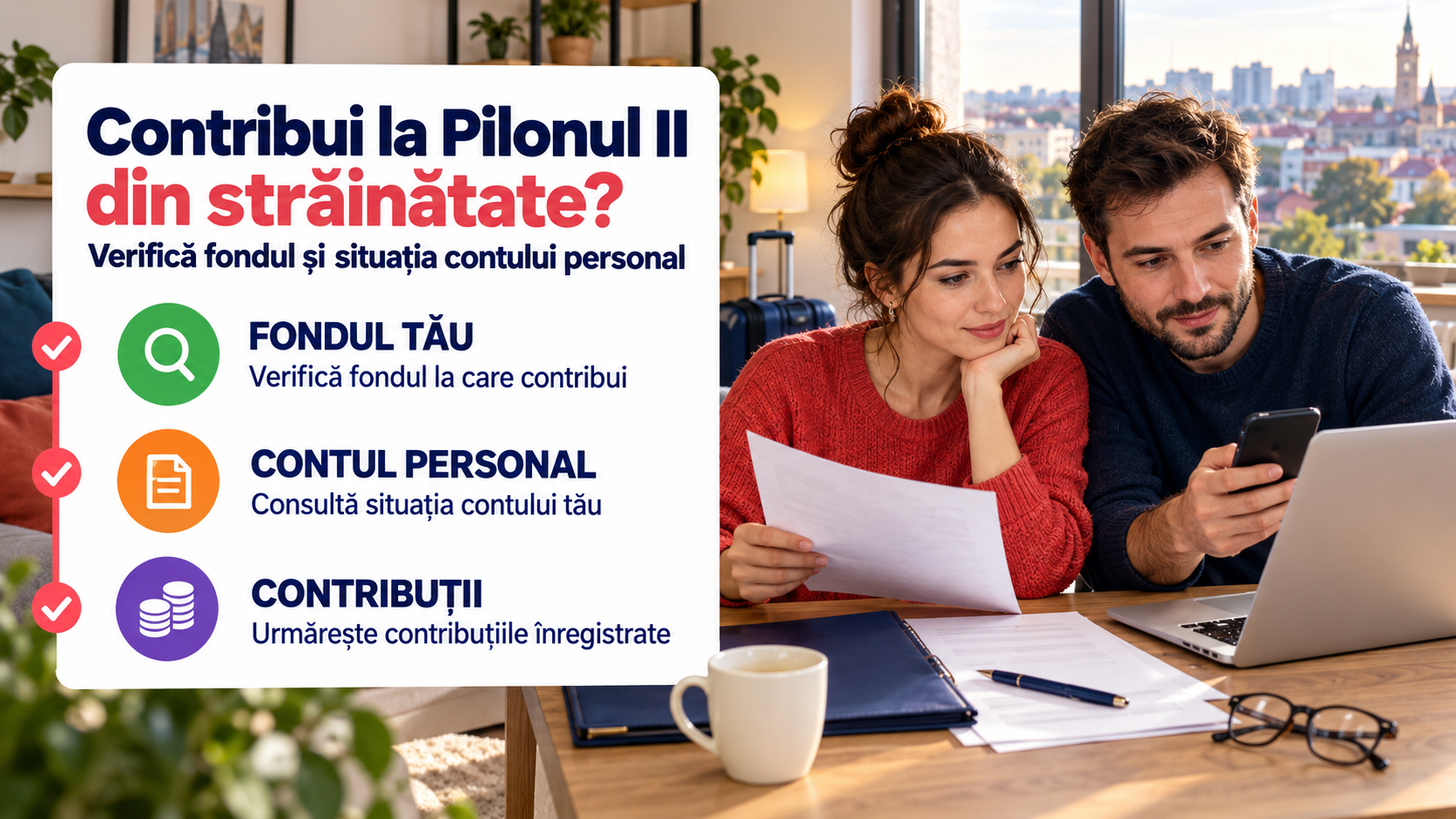 Ai plecat din România, dar contribui la Pilonul II? Cum afli fondul și verifici contul personal
