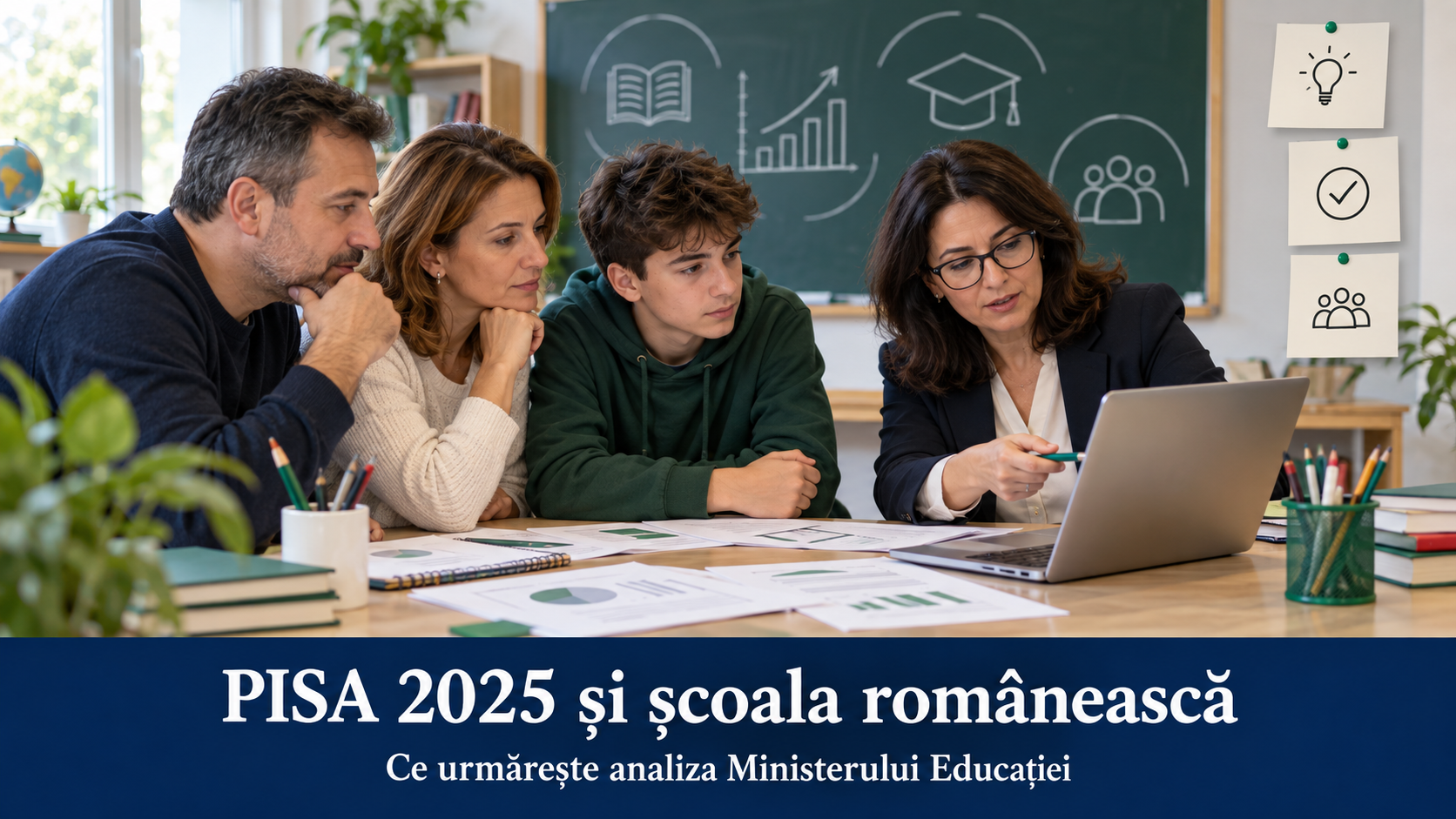 Educația românească în oglinda PISA 2025: ce urmărește analiza publicată de Ministerul Educației