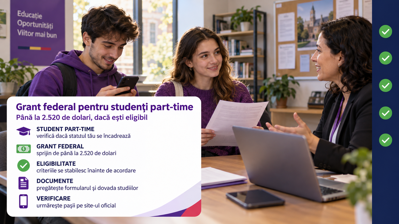 Studenții part-time din Canada pot primi până la 2.520 CAD: cum se stabilește eligibilitatea