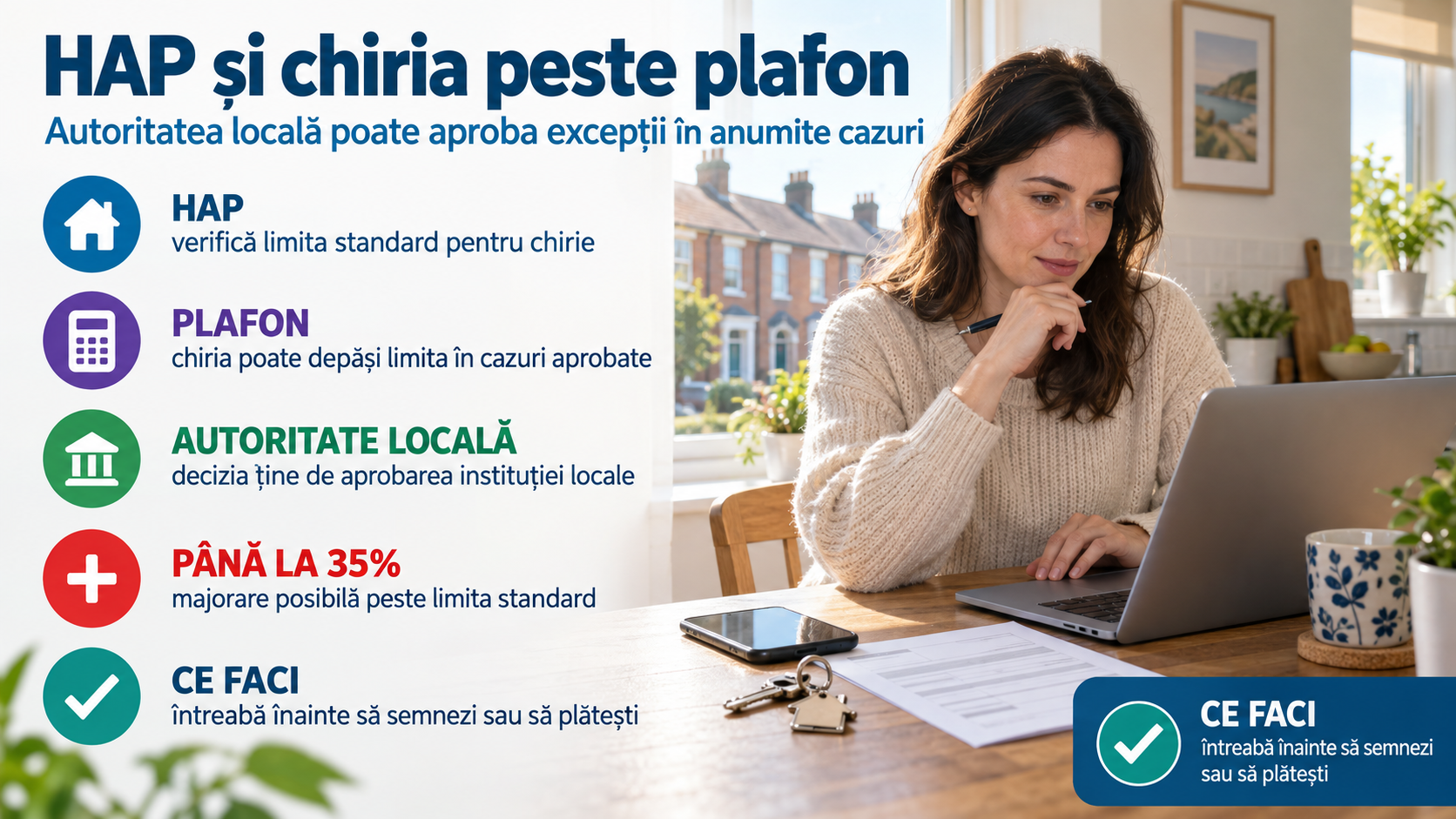 HAP în Irlanda: când poate fi acceptată chiria peste plafon și ce trebuie verificat înainte de semnare