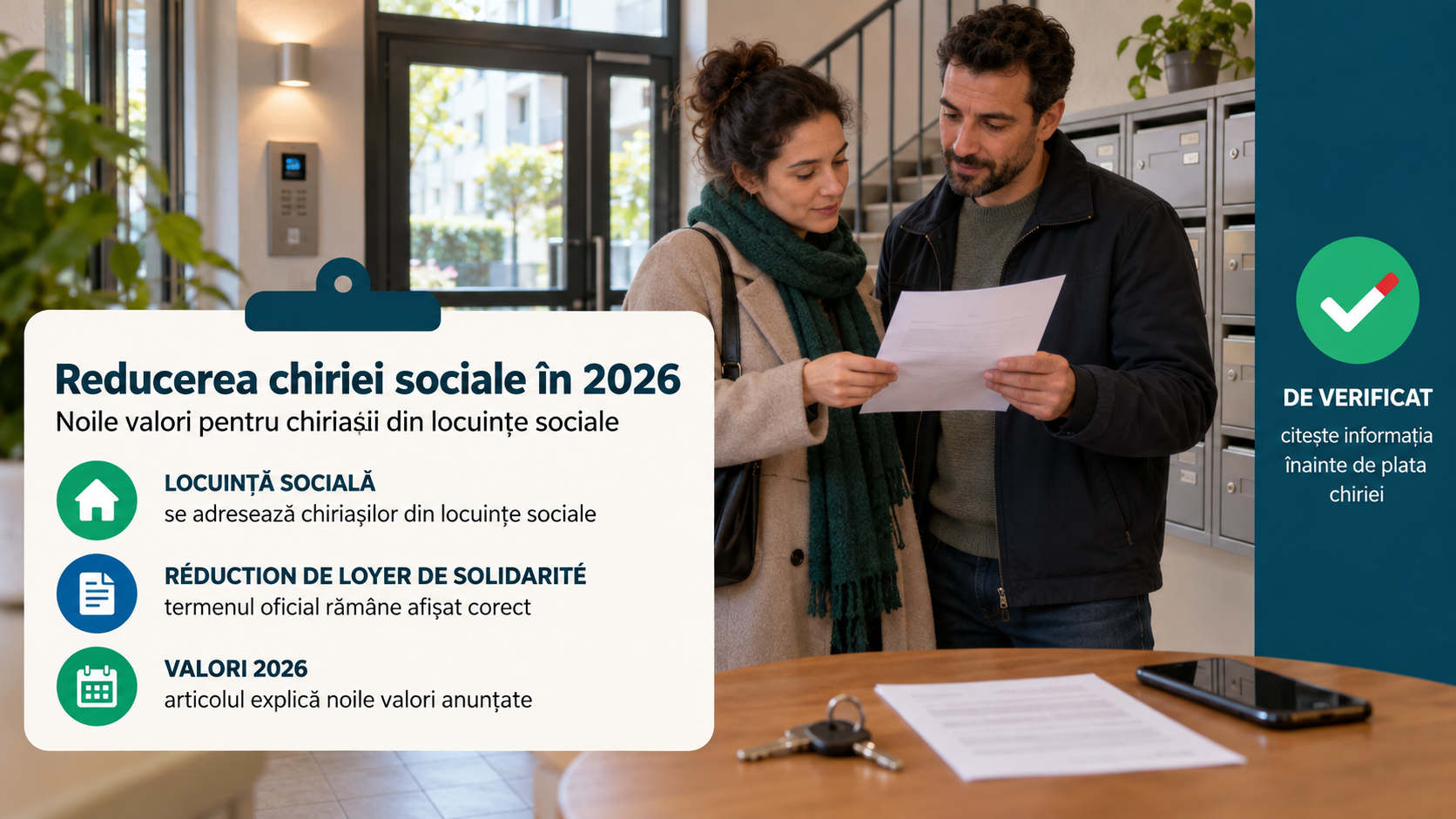 Franța schimbă valorile RLS în 2026: ce reducere de chirie pot primi locatarii din locuințele sociale