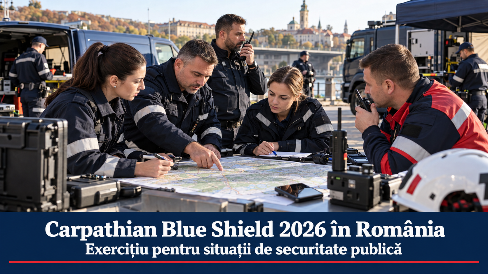 Carpathian Blue Shield 2026 în România: exercițiul care testează reacția autorităților la situații de securitate publică