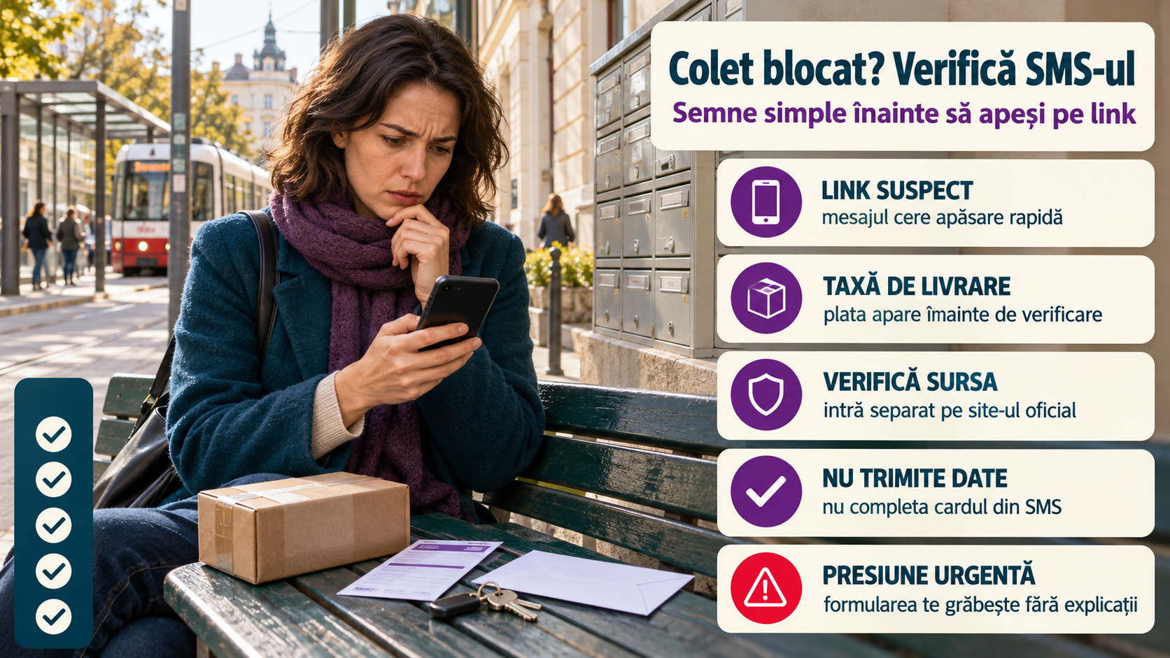 Colet blocat la vamă sau taxă de livrare? Semnele unei fraude prin SMS în Austria